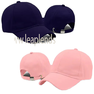 Gorras de béisbol sólidas de alta calidad para hombres, gorra de algodón para exteriores, Gorras de hueso, fabricación de sombreros de camionero para hombres - Product Image 1