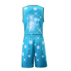 Offre Spéciale Nouveau Design Logo Personnalisé Uniforme de Basket-Ball Ensemble 100% Polyester Unisexe Respirant Usine Directe Meilleure Qualité Prix - Product Image 3