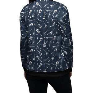 <b>Women</b> Solid <b>Jacket</b> Bubble Coat Bomber Ladies Down Coat Customized Long Sleeve Winter Bomber <b>Puffer</b> <b>Jacket</b> - Product Image 5