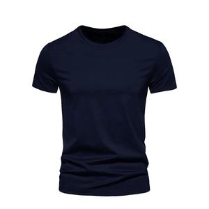 Camisetas de Verano para Hombre de Buena Calidad, Diseño Sólido, Corte Regular, Transpirables, Manga Corta, Estilo Casual, Talla 5XL - Product Image 4