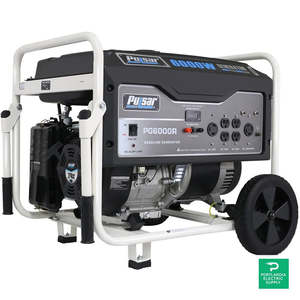 Générateur d'électricité portable à gaz Pulsar PG6000R série Standard - Démarrage automatique EPA, 4 temps, usage domestique - Product Image 3