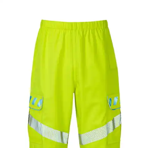 กางเกงเซฟตี้สำหรับผู้ชายกางเกงผู้ชายทำจากวัสดุกันรอยยับทนทานปรับแต่งได้ตามต้องการ - Product Image 3