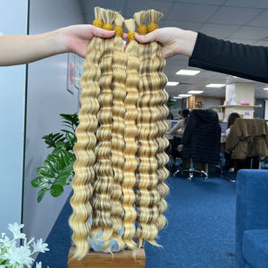 100% naturel droit et ondulé blond vietnamien Remy Extensions de cheveux Piano couleur cheveux humains Cabello Extension de cheveux - Product Image 1