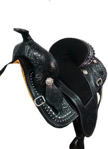 Meilleure vente American Smart Horse Western Saddle Produits d'équitation en cuir véritable Logo personnalisé Tailles personnalisées durables IN;34648 - Product Image 3