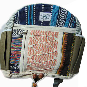 Sac à dos unisexe écologique, durable et imperméable Sac à main à poches multiples Stockage pratique de bouteilles Doublure en coton Sangle Vente en gros - Product Image 1