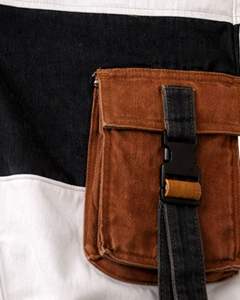 Pantalon cargo homme personnalisé par le fabricant, marron, blanc, noir, multi-poches, streetwear, tactique, utilitaire, pour décontracté et extérieur - Product Image 6