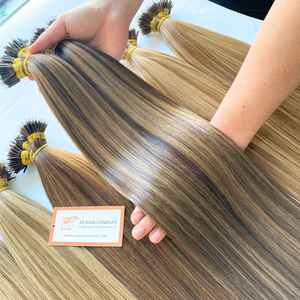 Top 1 Raw vietnamita Nano Tip Extensiones de cabello humano 100% Cutícula completa alineada Cabello virgen Raw Vietnamita Cabello - Product Image 3