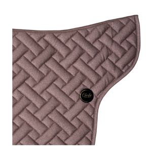 Tapis de selle personnalisé en coton polaire et polyester pour la compétition équestre - Conception respirante et polyvalente - Product Image 2