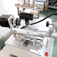 YIMUPACK YM140 applicateur d'autocollants semi-automatique étiqueteuse d'étiquettes rondes pour bouteilles de yaourt ovales coniques et coniques