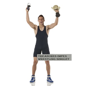 Ropa Deportiva Transpirable Personalizada, Singlet de Lucha Libre, OEM al por Mayor, Tejido de Alto GSM, Elástico y Duradero, Tallas XS a 6XL - Product Image 5