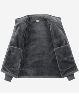 Chaqueta de Forro Polar Personalizada de Fábrica OEM para Hombre, Otoño Invierno 2026, con Cierre, Informal, Deportiva, Holgada - Product Image 5