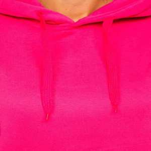 Wholesale <b>Women's</b> Winter Crop Top <b>Hoodie</b> Custom Front Logo 100% Cotton Eco-Friendly Waterproof Oversized - Product Image 5