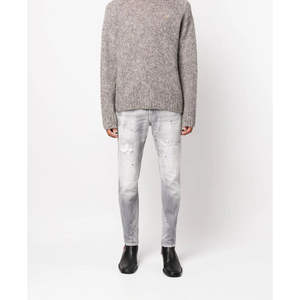 กางเกงยีนส์ของผู้ชายคุณภาพสูงพิมพ์ลายแนวสตรีทใหม่พร้อมผ้านุ่มพรีเมียมปริมาณมาก - Product Image 2