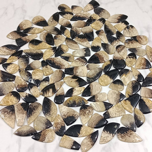 Best Garde Palm Root Cabochon <b>Fire</b> Plam Root Agate Loose Gemstone For Jewelry - Product Image 6