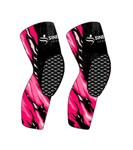 Custom Made Wrestling Honeycomb <b>Knee</b> <b>Pads</b> Polyester Neoprene Adjustable Elasticity Breathable Anti-Collision <b>Knee</b> Support - Product Image 5