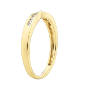 Offre Spéciale bague d'éternité fine pour femme 10 carats 14 carats 18 carats or blanc diamant cultivé en laboratoire certifié véritable naturel pour les fêtes de mariage - Product Image 3