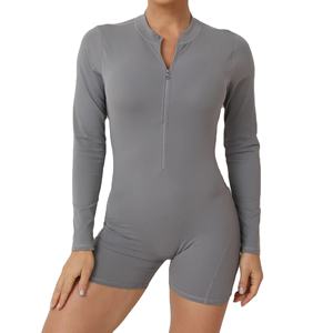 Conjunto Deportivo de Dos Piezas para Yoga, Color Sólido, Suave como la Mantequilla, Traje de Gimnasio Transpirable para Entrenamiento, Ropa Deportiva Femenina para Correr - Product Image 1