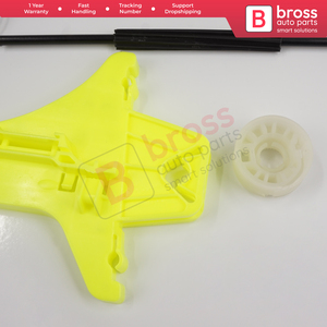 BWR5486 Kit de reparación de regulador de ventana trasera derecha para Golf MK7 5G 2012-2021 5 puertas 5G4839462 Bross Auto Parts Made in Turkey - Product Image 5