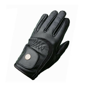 Último servicio OEM Guantes de cuero de calidad superior para montar a caballo Logotipo personalizado Guantes de carreras ecuestres Guantes de polo deportivos de seguridad - Product Image 6