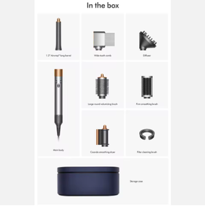 Nouveauté, qualité supérieure pour le nouveau styler multi-fonctions Air-wrap complet, long, nickel/cuivre - Product Image 2