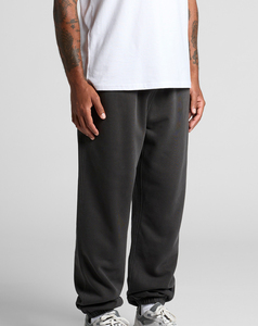 New Men's Regular Fit Embroidered Lace Mid Waist Polyester/Cotton <b>Joggers</b> Lightweight Winter Casual Design - Product Image 4