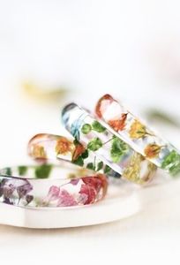 Bijoux fins parfaits Bracelets et Bracelets fins Chaîne fine Bracelets à maillons Résine acrylique Fleur Bracelet Bracelet Bijoux pour - Product Image 4