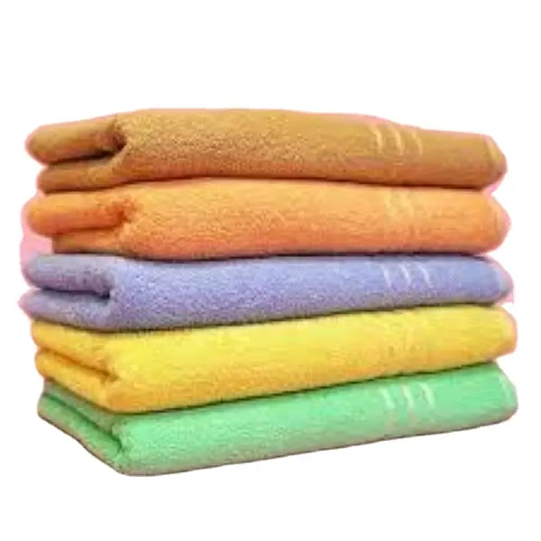 Hot Selling Cotton Terry Hand Bath Towels With Custom Design Print Towels Natural Cotton Foldable Microfiber Bath Towel