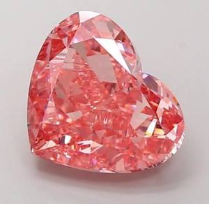 Diamante Sintético Cultivado en Laboratorio, Corte Corazón, Rosa Intenso, 5.05 CT, Certificado IGI Aniva, para Joyería - Product Image 6