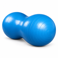 Ballon d'exercice en PVC en forme de cacahuète à double surface pour l'entraînement d'équilibre, les étirements et le Pilates