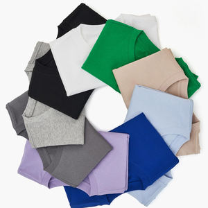 Camisetas de Hombre Lisas de Alta Calidad, de Manga Corta, Transpirables y Cómodas, de Tela de Lona de Poliéster/Algodón, al por Mayor - Product Image 6