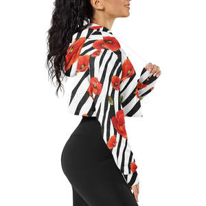 Made In High Quality Material <b>Women</b> Crop <b>Top</b> Hoodies Outdoor Use Quick Dry <b>Women</b> Crop <b>Top</b> Hoodies - Product Image 6