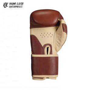 Gants de boxe MMA en cuir PU personnalisés de haute qualité, vente en gros d'usine, logo personnalisé - Product Image 3