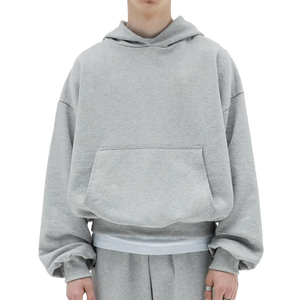 Classic Basics Pullover Sudaderas con capucha Manga larga Regular Fit Streetwear Logotipo personalizado - Product Image 5