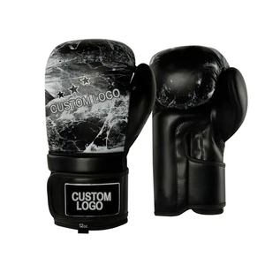 Guantes de boxeo profesionales de 8oz Guantes de boxeo de cuero PU de fabricantes personalizados para equipo de entrenamiento deportivo Guantes DE BOXEO - Product Image 3