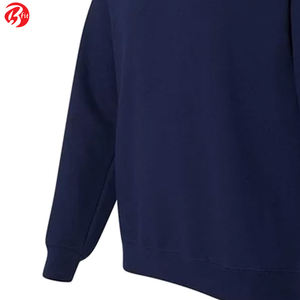 <b>Men's</b> Premium Quality Cotton Fleece <b>Sweatshirts</b> O-Neck Heat Transfer Printed Casual Style for Winter Plain Dyed - Product Image 5