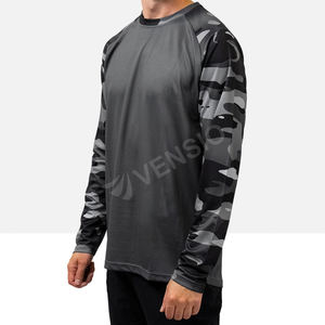 Vêtements de sport imprimés de qualité supérieure, maillot de VTT pour hommes, course en descente, utilisation hors route, moto, séchage rapide, respirant, polyester/coton - Product Image 3