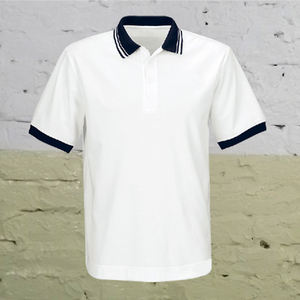 Polo à séchage rapide pour hommes en polyester avec logo personnalisé, polos de golf respirants de haute qualité - Product Image 2