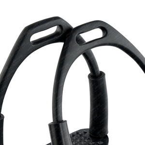 Precio al por mayor, estribos de seguridad, estribo para montar a caballo, estribo inglés de doble articulación, herramienta de equitación Flexible antideslizante duradera - Product Image 3