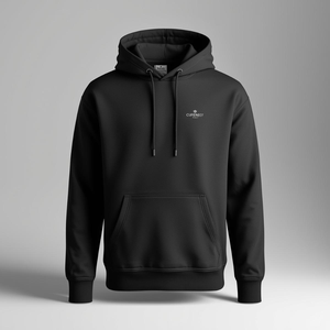 Sweat à capuche en polaire épaisse brodée 500 GSM en polyester/nylon pour l'hiver avec options de marque privée OEM/ODM - Product Image 6