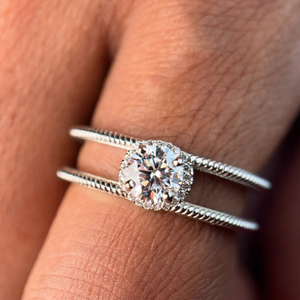 Men's 9K Yellow Gold Moissanite Diamond <b>Ring</b> Regal <b>Crown</b> Collection - Product Image 5