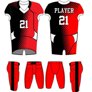 Uniforme de fútbol con nombre de equipo hecho a medida de alta calidad, ropa de equipo para hombres, uniformes de fútbol americano para hombres - Product Image 3