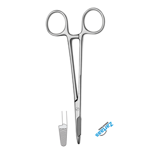 Porte-aiguilles Olsen-Hegar en acier inoxydable de haute qualité 23 cm Fabricant d'instruments chirurgicaux - Product Image 3