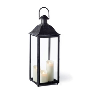 Hot Sale Indoor & Outdoor Decor Metal & Glass Lantern with Iron for Home & <b>Garden</b> Wholesale <b>Candle</b> <b>Holder</b> - Product Image 6