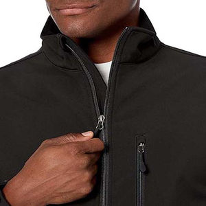Offres Spéciales pour hommes décontracté support veste bouffante fermeture éclair personnalisé hiver capuche coupe ample tissé bulle manteau pour une utilisation utilitaire en plein air - Product Image 4