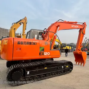 HITACHI-ZX120 12 톤 중고 굴삭기 중고 굴삭기 일본 판매 초 손 굴삭기