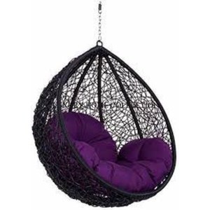 Balançoires élégantes en rotin et métal de qualité supérieure fabriquées à la main pour la décoration intérieure avec revêtement résistant aux intempéries et style antique - Product Image 4