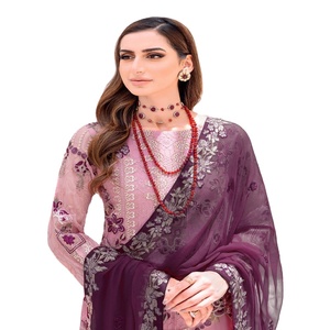 Ramsha Volume F-23 3 pièces en mousseline de soie Collection femmes robes de fête de mariage et de festival pour les mariages indiens et pakistanais - Product Image 1
