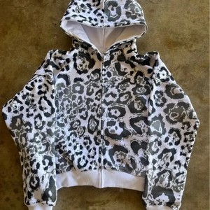 Ensemble de survêtement décontracté unisexe pour sports d'hiver, sweat à capuche confortable, jogging, doublure en polaire de luxe, pantalon 100% coton - Product Image 5