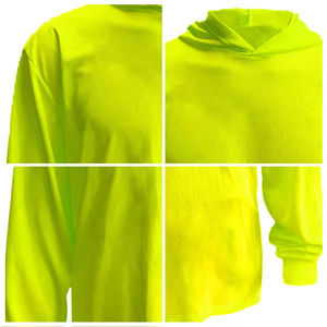 Recién llegado, camisa de ropa de trabajo personalizada, camisas de manga larga con logotipo personalizado, ropa de trabajo protectora de alta visibilidad, camisa reflectante - Product Image 5