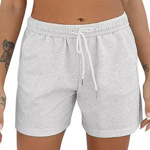 Pantalones cortos de playa para hombres y mujeres con logotipo personalizado, traje de baño deportivo de secado rápido, nuevo estilo suave transpirable, bañadores de playa con patrón sólido - Product Image 4